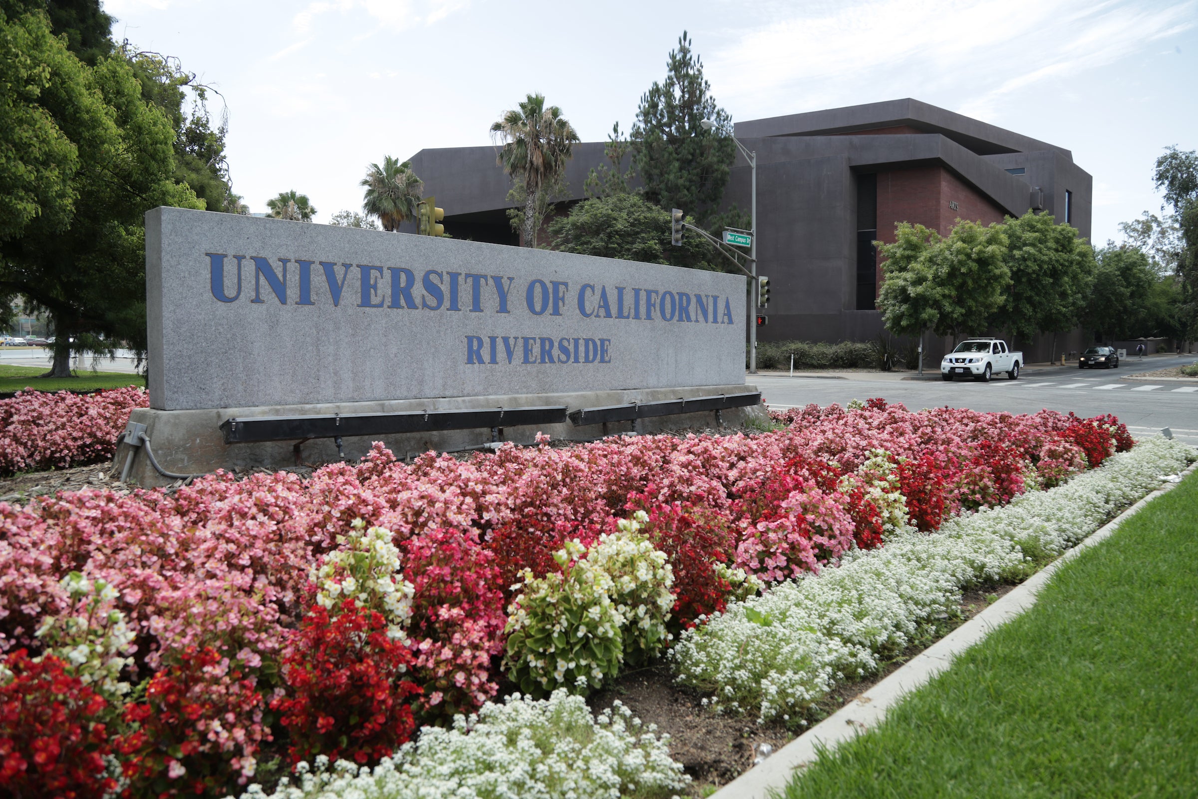University of California Riverside Sign