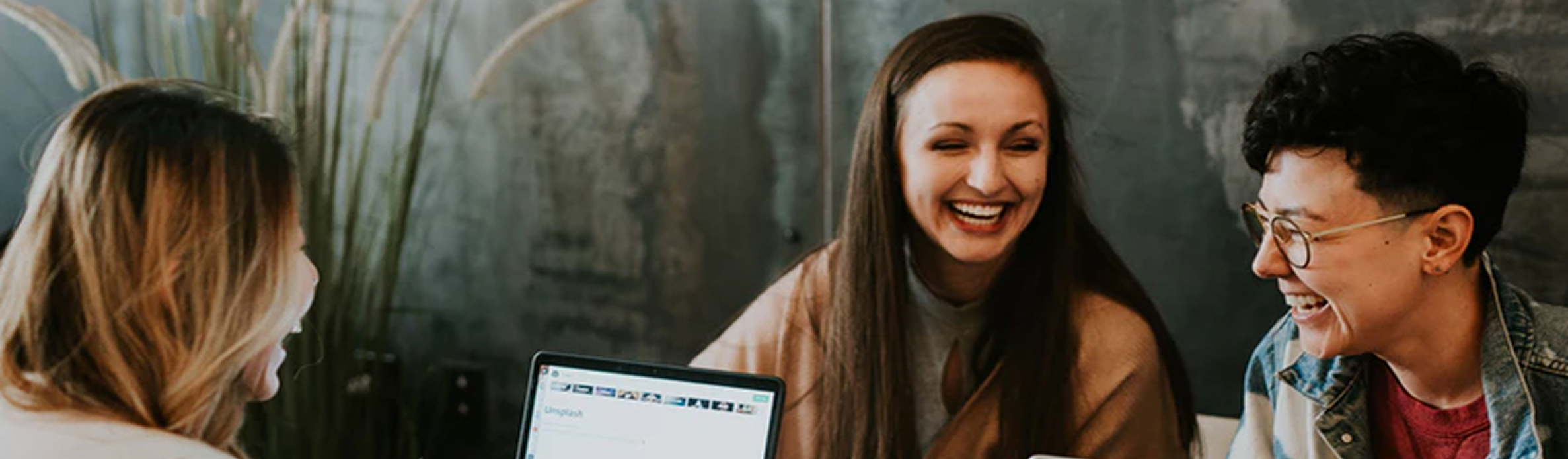 Laughing Students