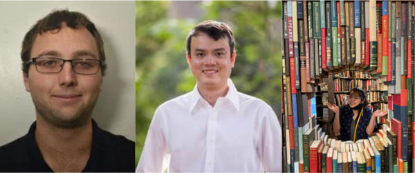 left to right: michael gulas, james le, jianin wang | Department of ...