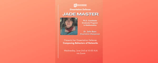 Jade Master Dissertation Defense Flyer